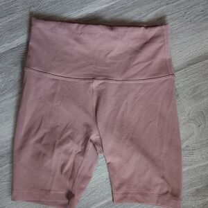 lululemon athletica Dusty Rose Bike Shorts
